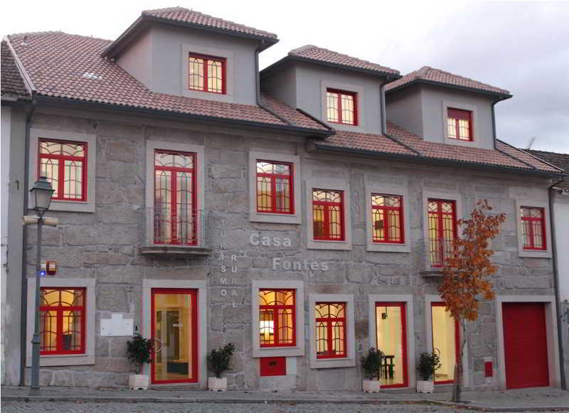 Отель Casa Fontes Педраш-Салгадаш Экстерьер фото